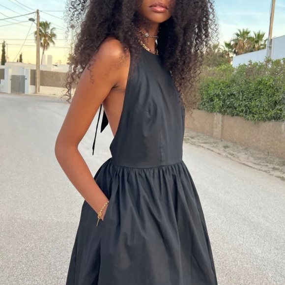 Black Apron Kenickie Dress Never Fully Dressed - Picture 8 of 10